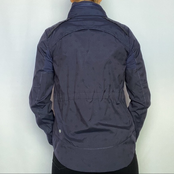 Lululemon dark purple zip-up jacket - Picture 3 of 6